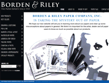 Tablet Screenshot of bordenandriley.com